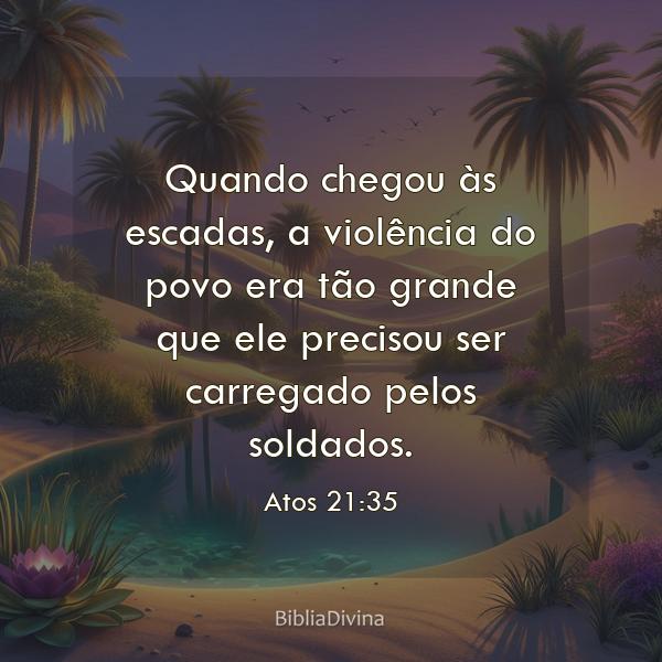 Atos 21:35