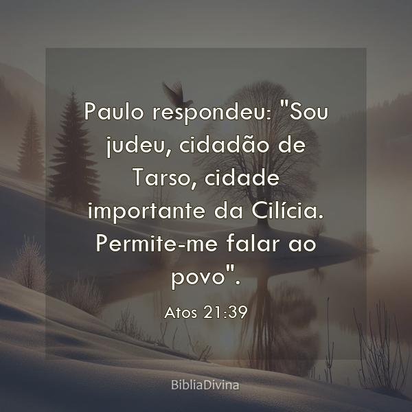 Atos 21:39