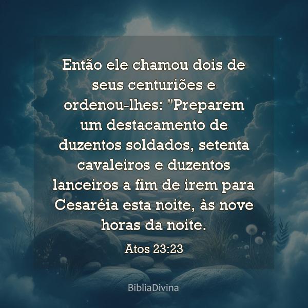 Atos 23:23