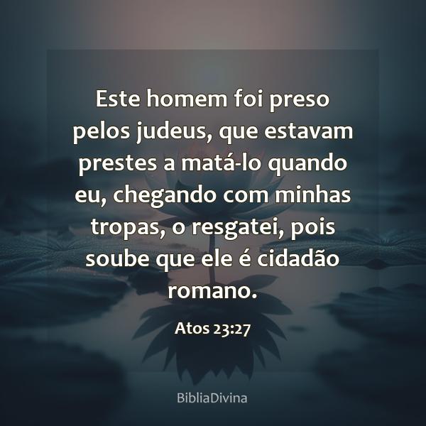 Atos 23:27