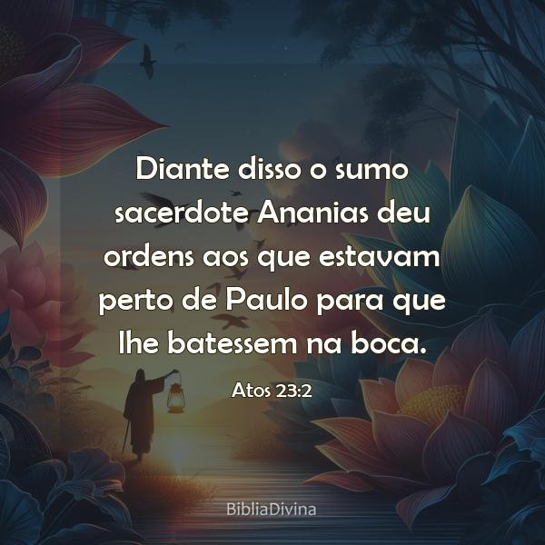 Atos 23:2