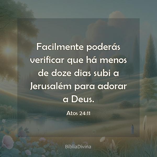 Atos 24:11