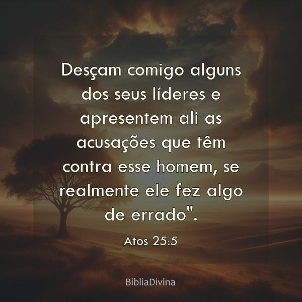 Atos 25:5