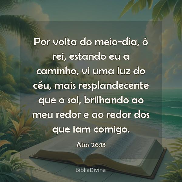 Atos 26:13