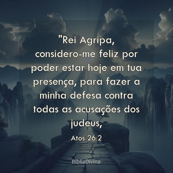 Atos 26:2