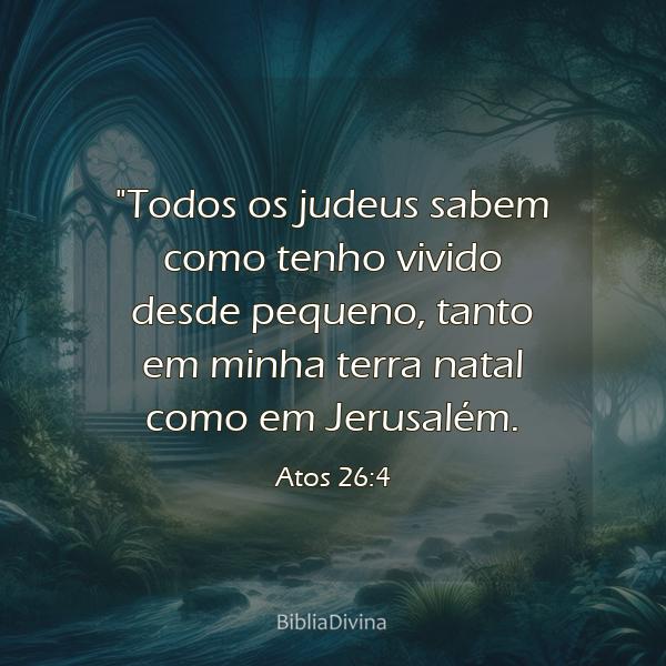 Atos 26:4