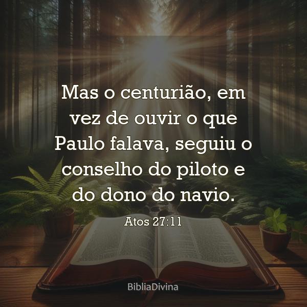 Atos 27:11