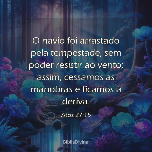 Atos 27:15