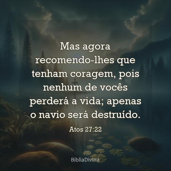 Atos 27:22