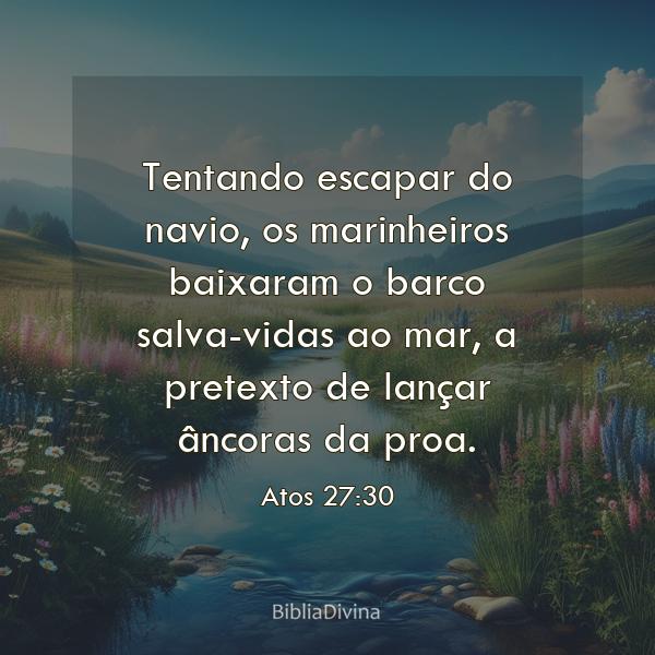 Atos 27:30