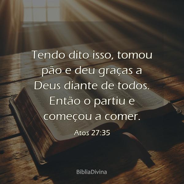 Atos 27:35