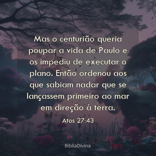 Atos 27:43