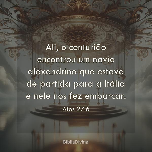 Atos 27:6