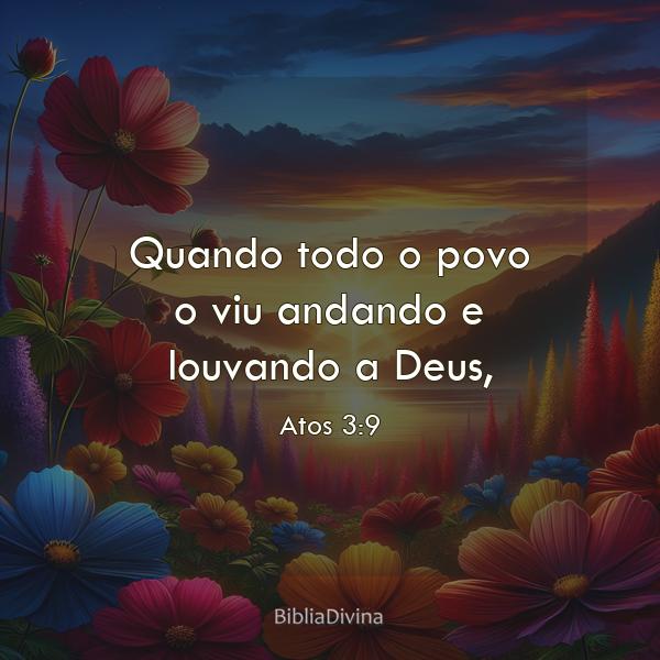 Atos 3:9