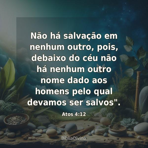 Atos 4:12