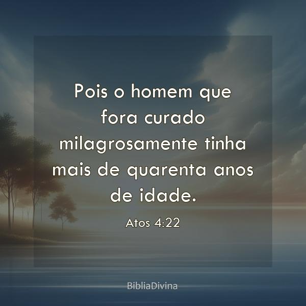 Atos 4:22