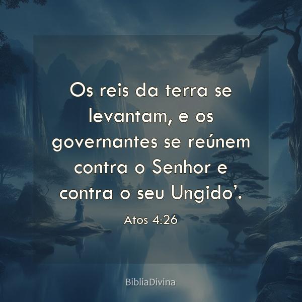 Atos 4:26