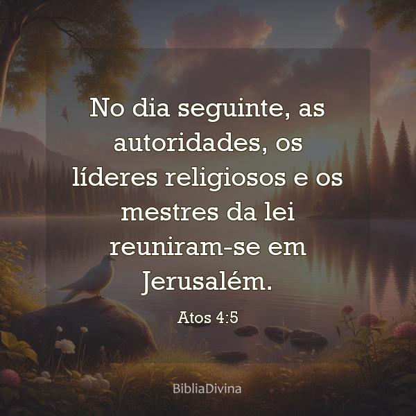 Atos 4:5