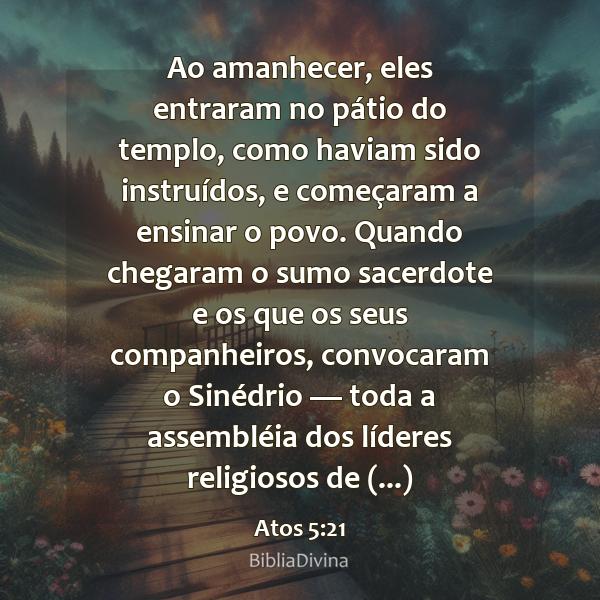 Atos 5:21