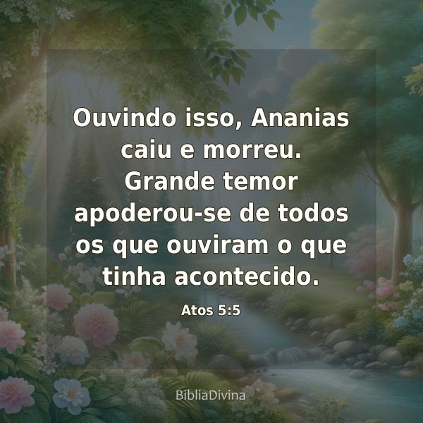 Atos 5:5