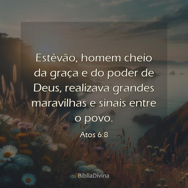 Atos 6:8