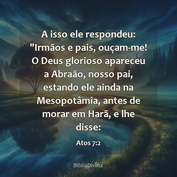 Atos 7:2