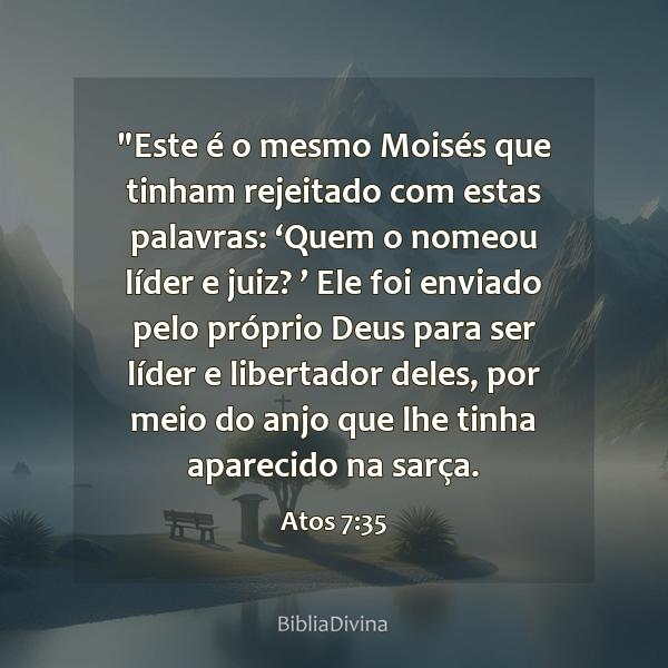 Atos 7:35