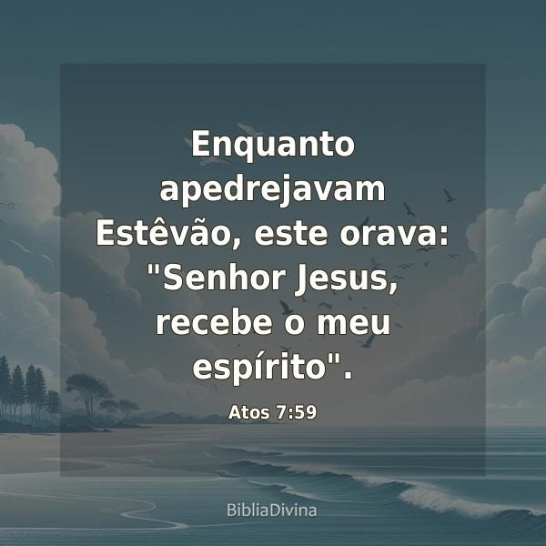 Atos 7:59