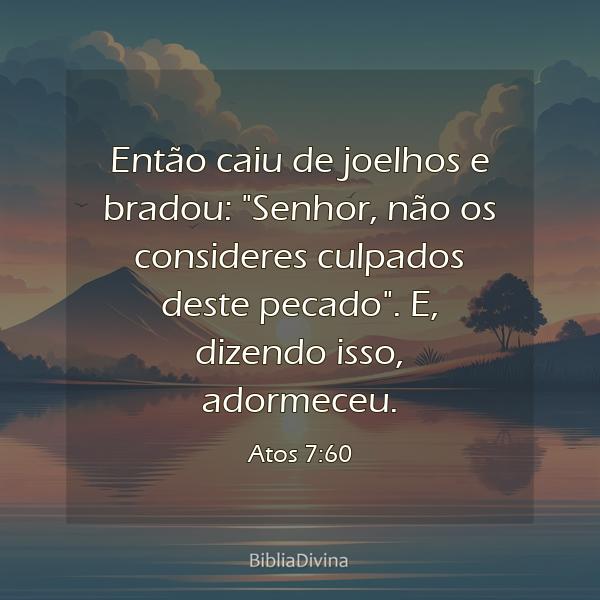 Atos 7:60