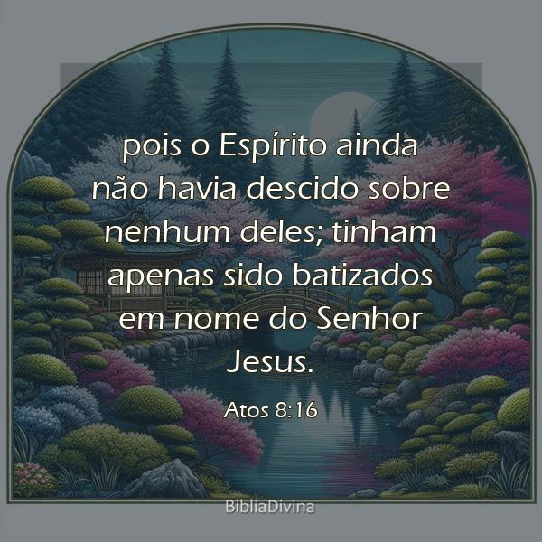 Atos 8:16