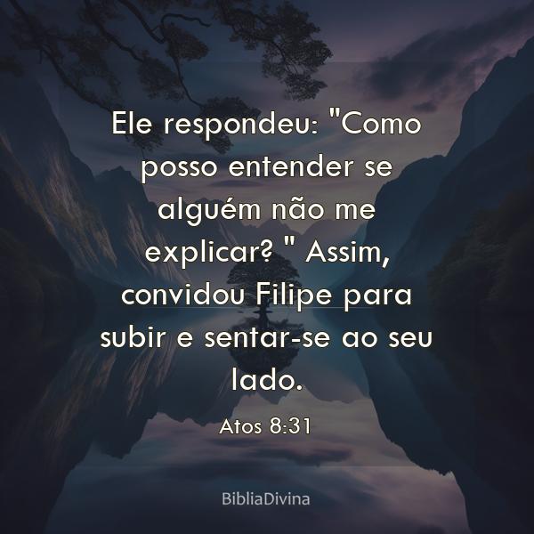 Atos 8:31