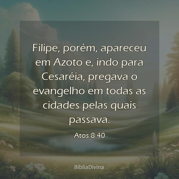 Atos 8:40