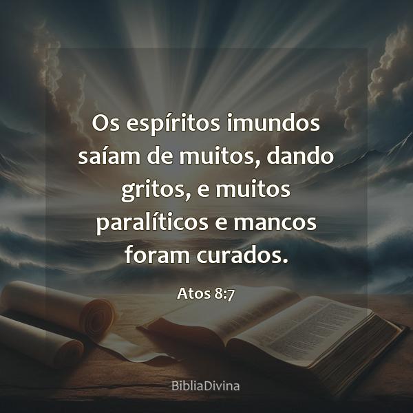 Atos 8:7