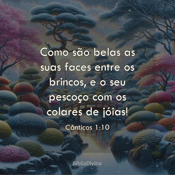 Cânticos 1:10