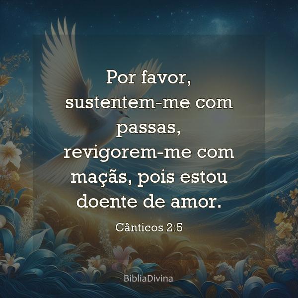 Cânticos 2:5