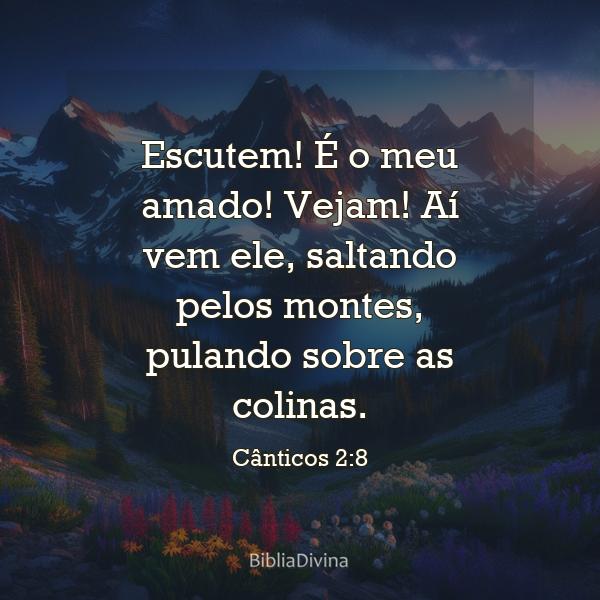 Cânticos 2:8