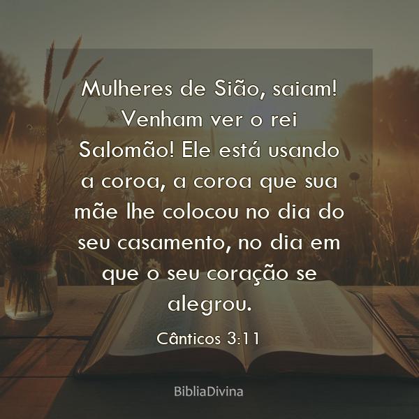 Cânticos 3:11