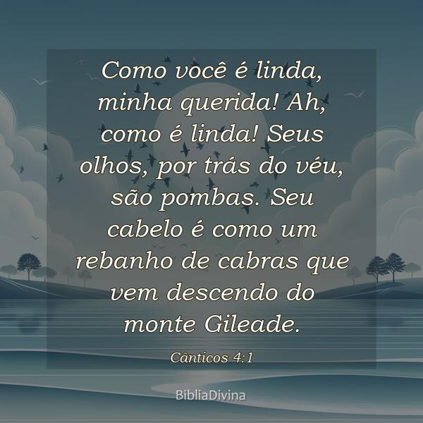 Cânticos 4:1