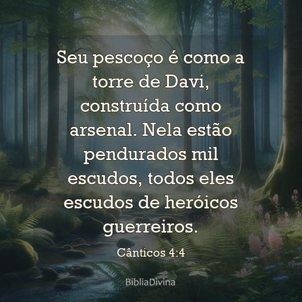 Cânticos 4:4