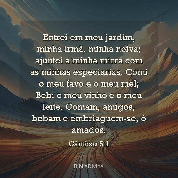 Cânticos 5:1