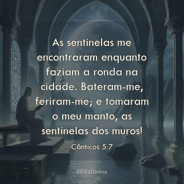 Cânticos 5:7