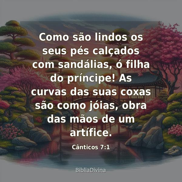 Cânticos 7:1