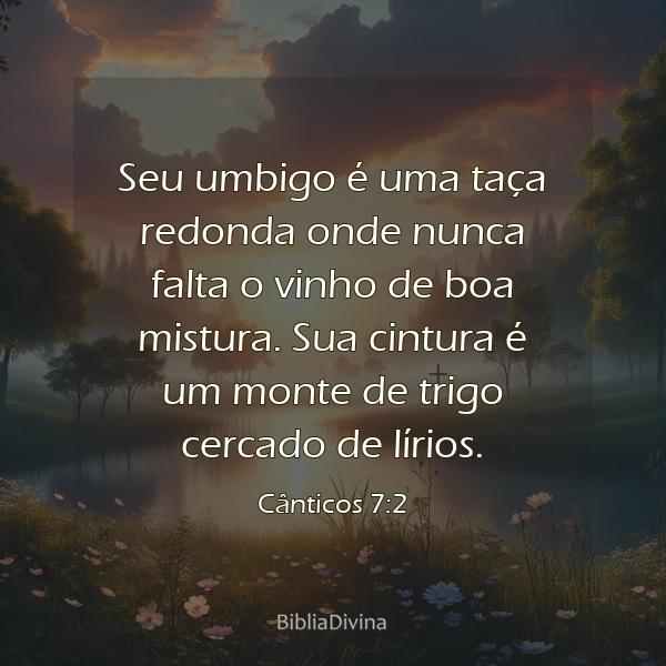 Cânticos 7:2