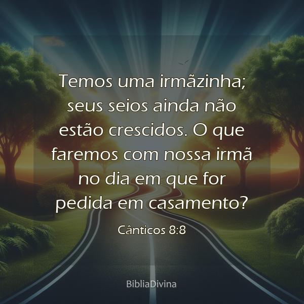 Cânticos 8:8