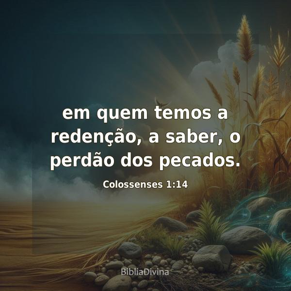 Colossenses 1:14