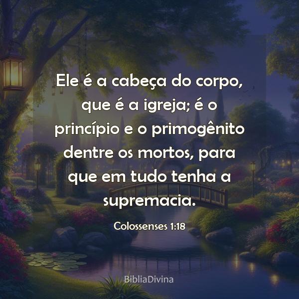 Colossenses 1:18