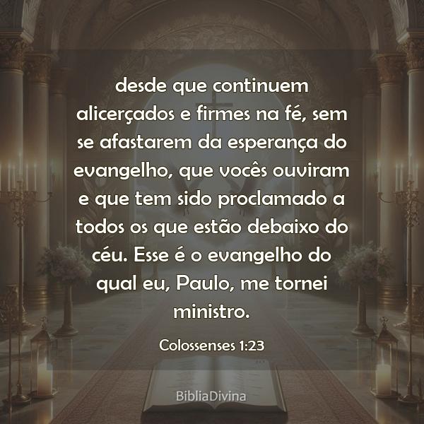 Colossenses 1:23