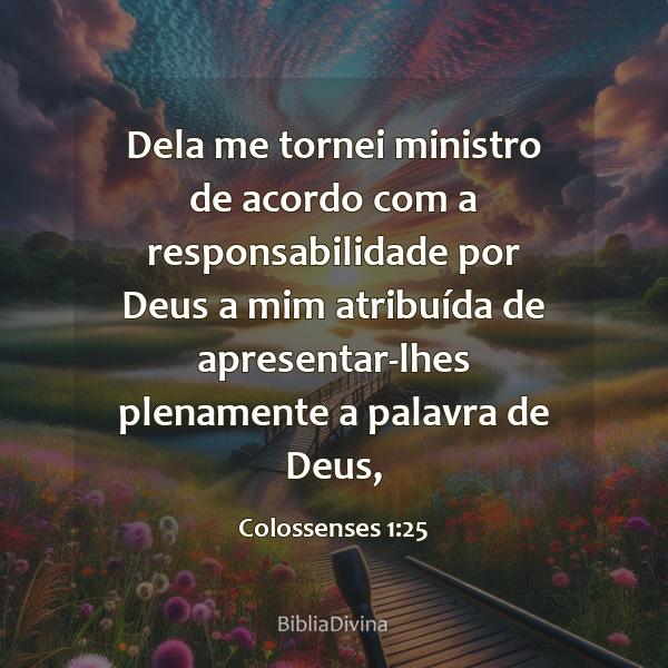 Colossenses 1:25