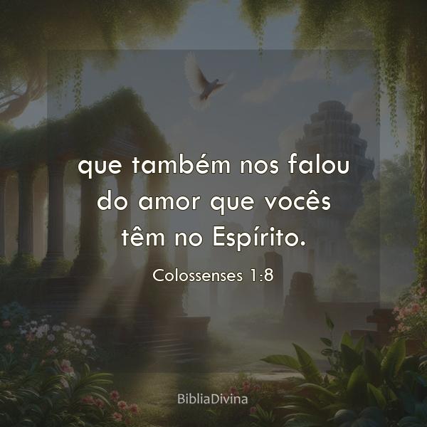 Colossenses 1:8