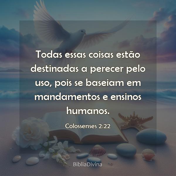 Colossenses 2:22